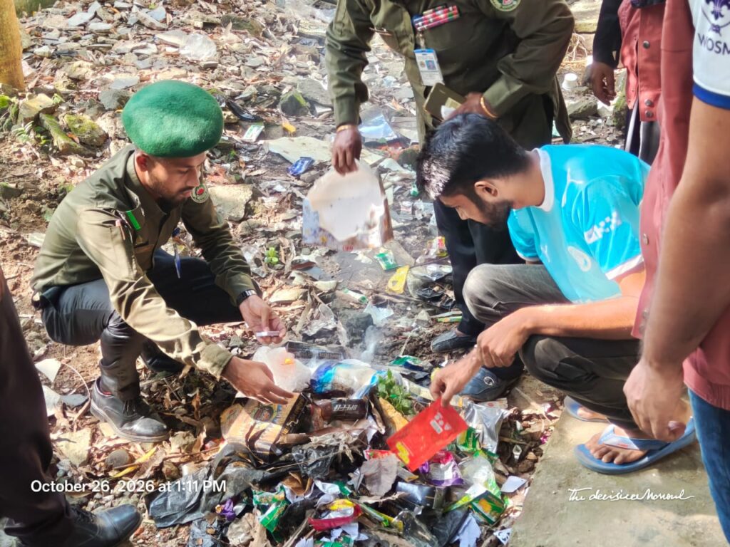 কাপ্তাইয়ে আনসার-ভিডিপির পরিচ্ছন্নতা অভিযান