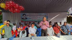 পানছড়িতে এম এন লারমার স্মরণে ফুটবল টুর্নামেন্টের উদ্বোধন, খেলছে ৮ দল