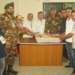 নানিয়ারচরের রত্নাংকুর বন বিহারের কঠিন চীবর দানোৎসবে সেনাবাহিনীর সহায়তা