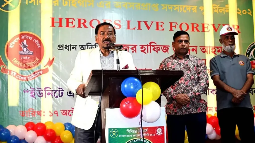ইস্ট বেঙ্গল রেজিমেন্ট না থাকলে দেশ আজও পাকিস্তান থাকতো: স্পিকার